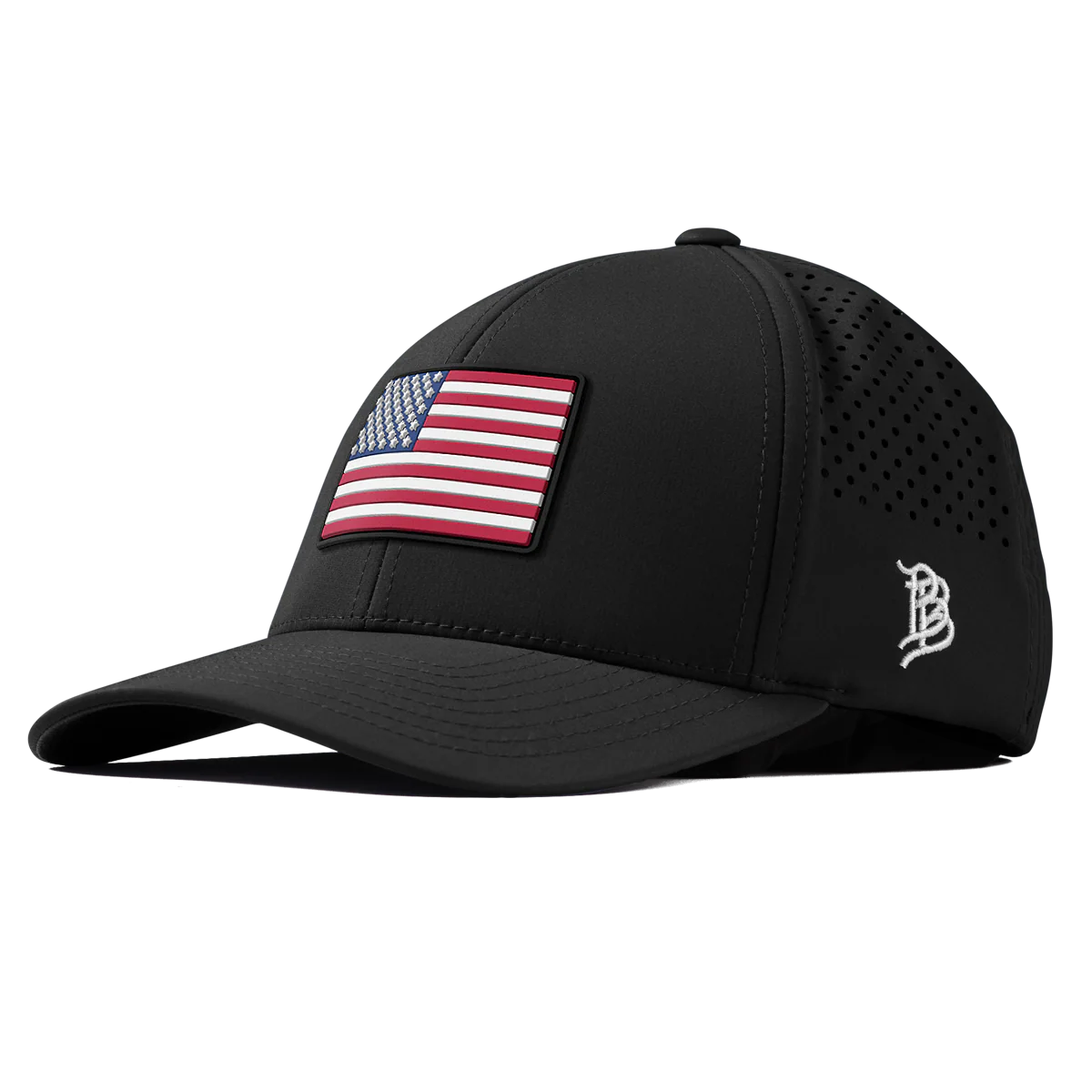 Old Glory USA Skateboarding Curved Performance Hat