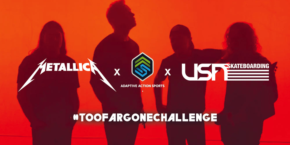 Metallica, USA Skateboarding and Adaptive Action Sports’ Instagram Giveaway Contest