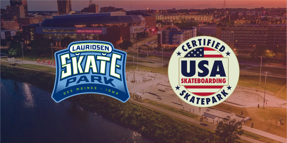 Lauridsen Skatepark becoming a USA Skateboarding Certified Park