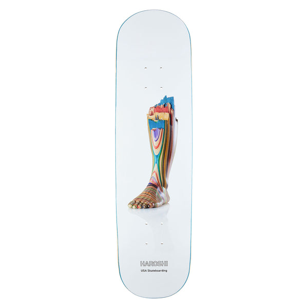 スケートボード Haroshi USA Skateboarding Injury Deck Haroshi x USA Skateboarding 
